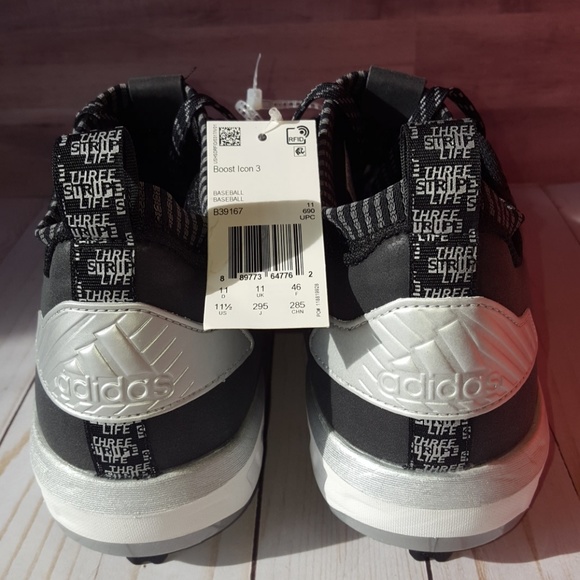 Adidas Boost Icon 3 Men's Basebal cleats - Picture 6 of 7